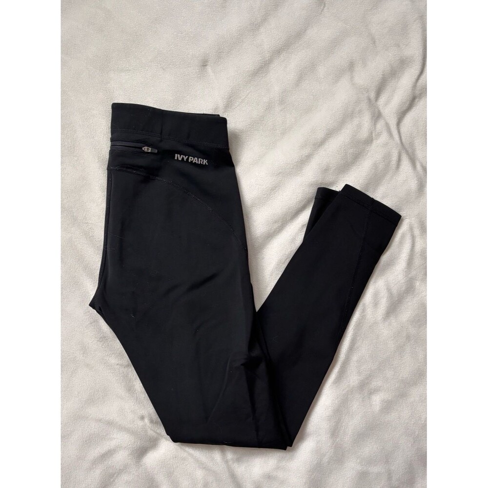 IVY PARK Black High-Waist Performance Leggings